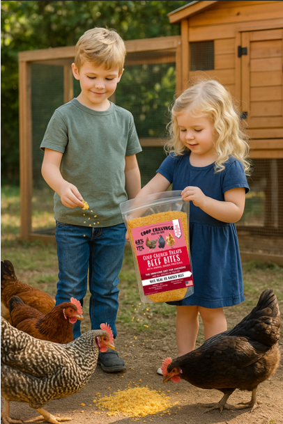 Coop Cravings Coop Crunch Beef Bites Treats for Chickens 2lbs