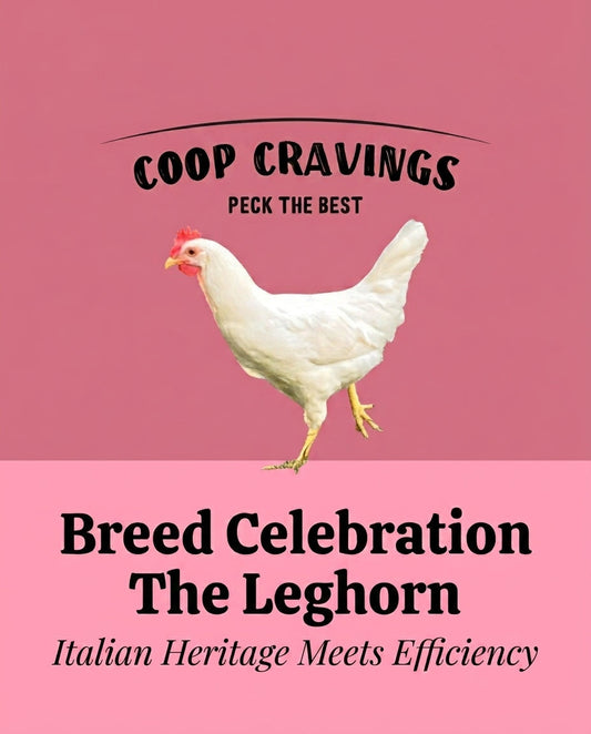 Coop Cravings Breed Celebration: Leghorn