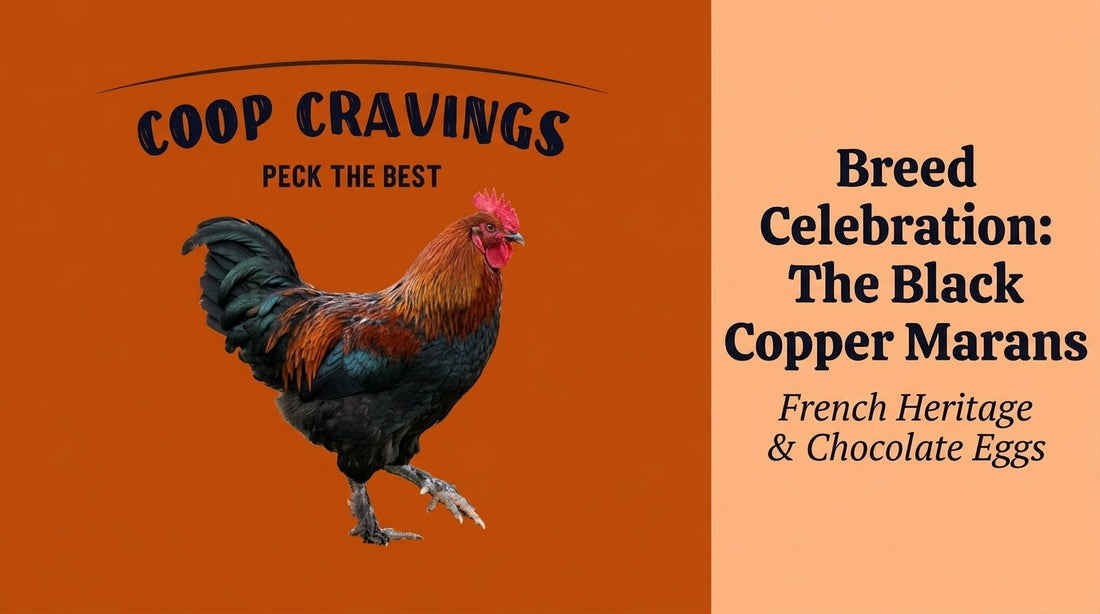 Coop Cravings Breed Celebration: Black Copper Marans