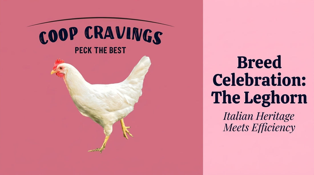 Coop Cravings Breed Celebration: Leghorn
