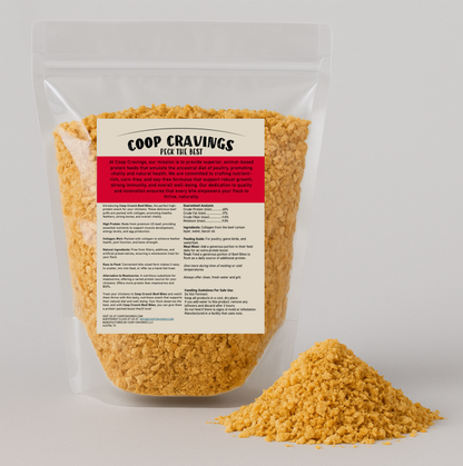 Coop Cravings Coop Crunch Beef Bites Treats for Chickens 2lbs