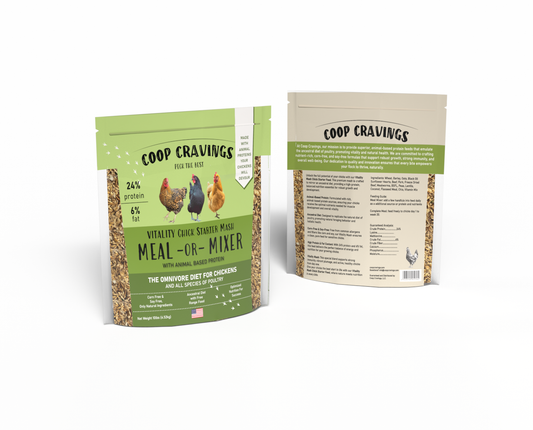 Coop Cravings Vitality Chick Starter Mash Meal -Or- Mixer 10lb